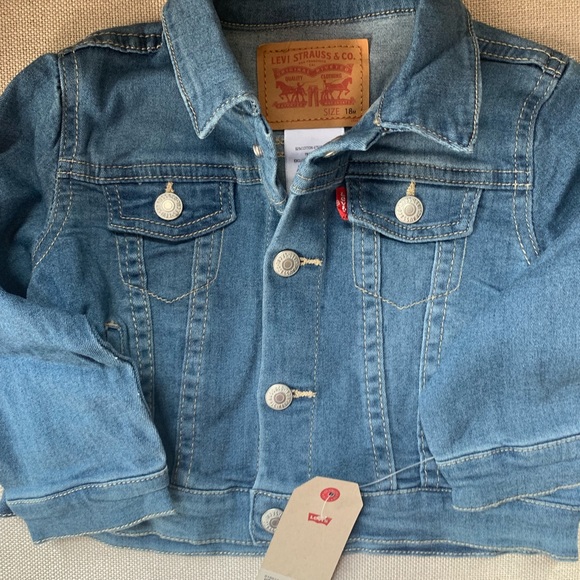 Levi’s Baby Denim Trucker Jacket NWOT - Picture 5 of 7